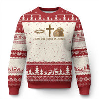 Christian Easter Ugly Christmas Sweater A Lot Can Happen In Three Days