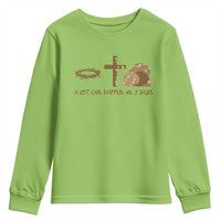 Christian Easter Youth Sweatshirt A Lot Can Happen In Three Days