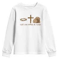 Christian Easter Youth Sweatshirt A Lot Can Happen In Three Days