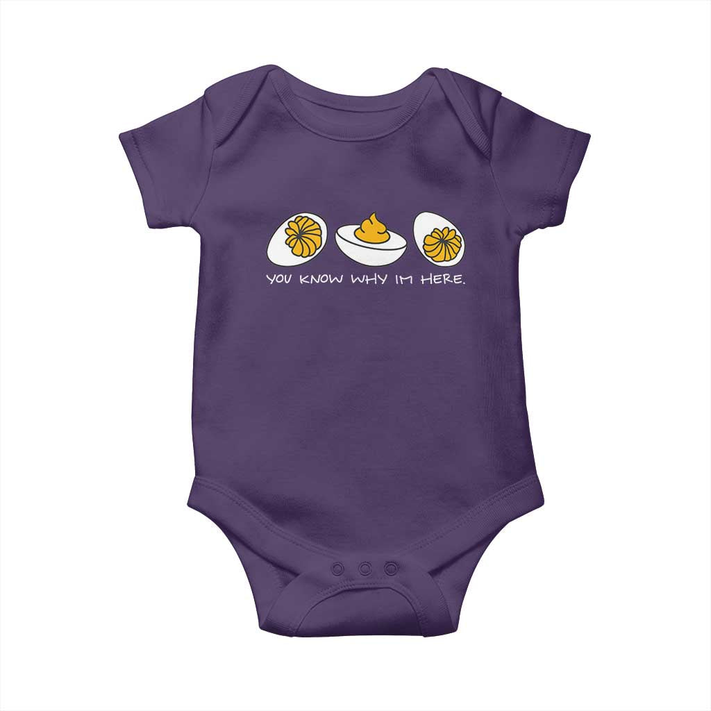 Funny Easter Baby Onesie You Know Why Im Here - Wonder Print Shop