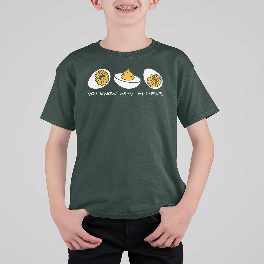 Funny Easter T Shirt For Kid You Know Why Im Here - Wonder Print Shop