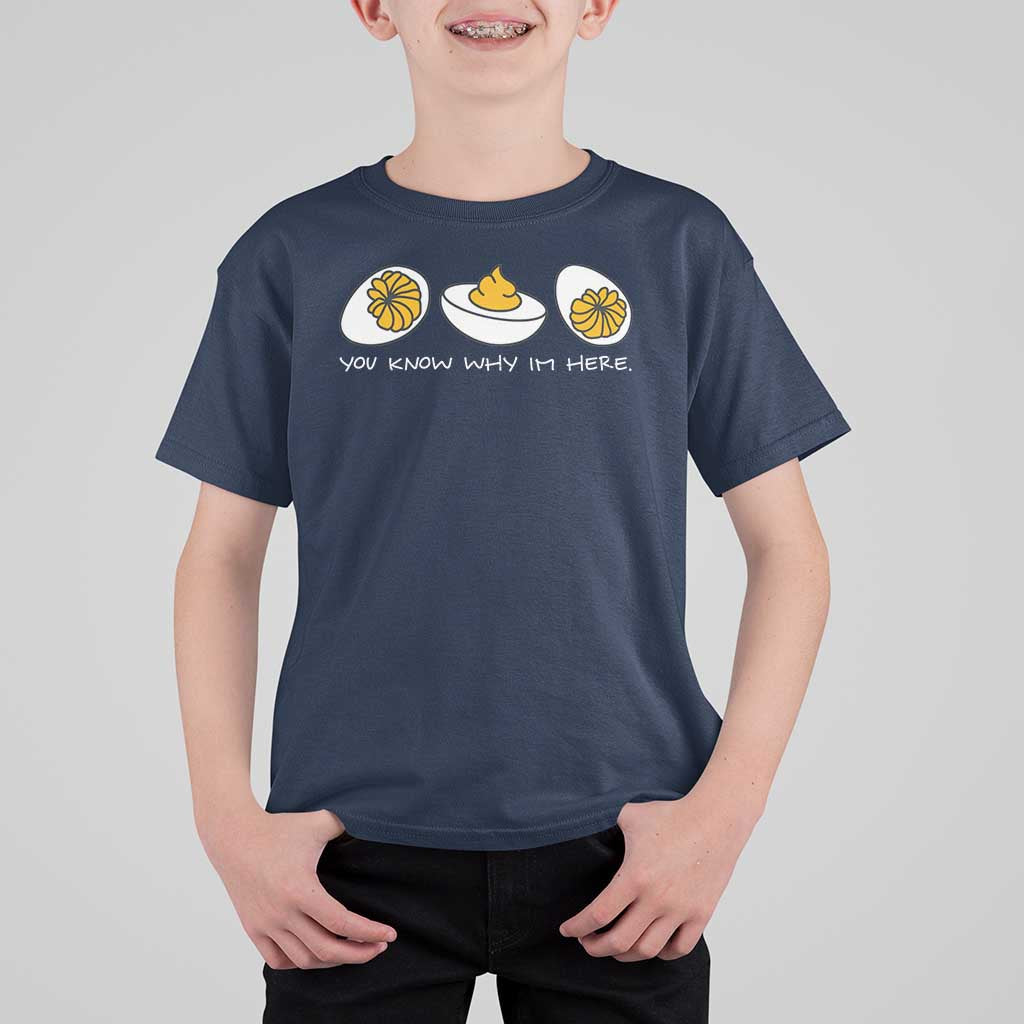 Funny Easter T Shirt For Kid You Know Why Im Here - Wonder Print Shop