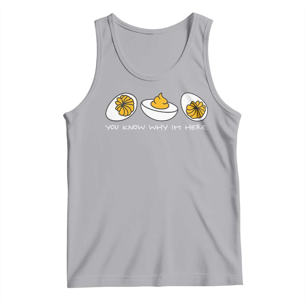 Funny Easter Tank Top You Know Why Im Here - Wonder Print Shop