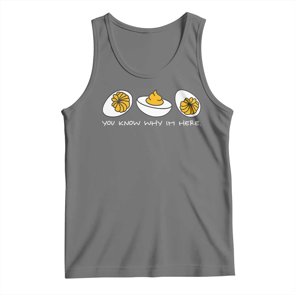 Funny Easter Tank Top You Know Why Im Here - Wonder Print Shop