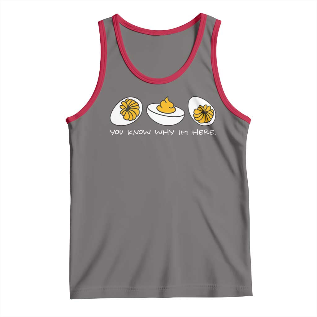 Funny Easter Tank Top You Know Why Im Here - Wonder Print Shop