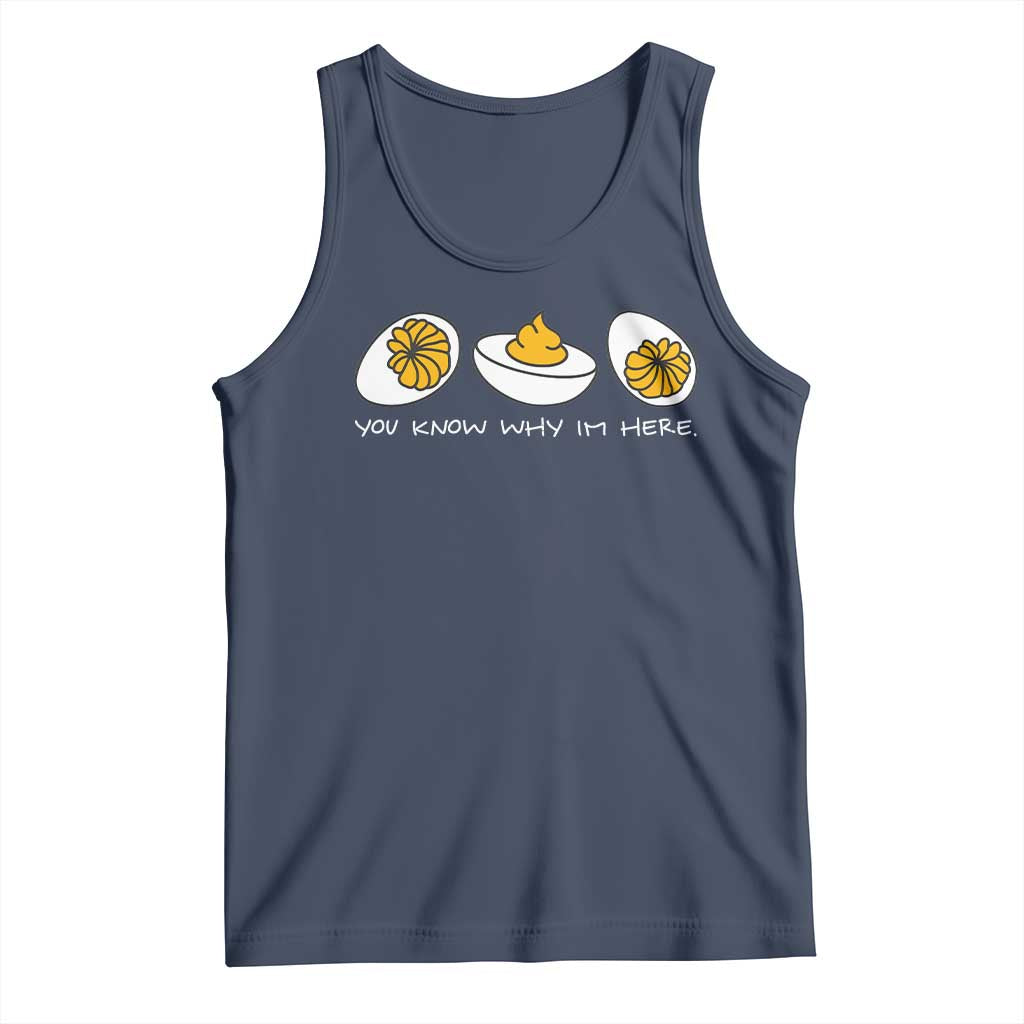 Funny Easter Tank Top You Know Why Im Here - Wonder Print Shop