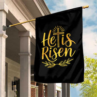 He Is Risen Garden Flag Jesus Easter Religious Christians - Wonder Print Shop