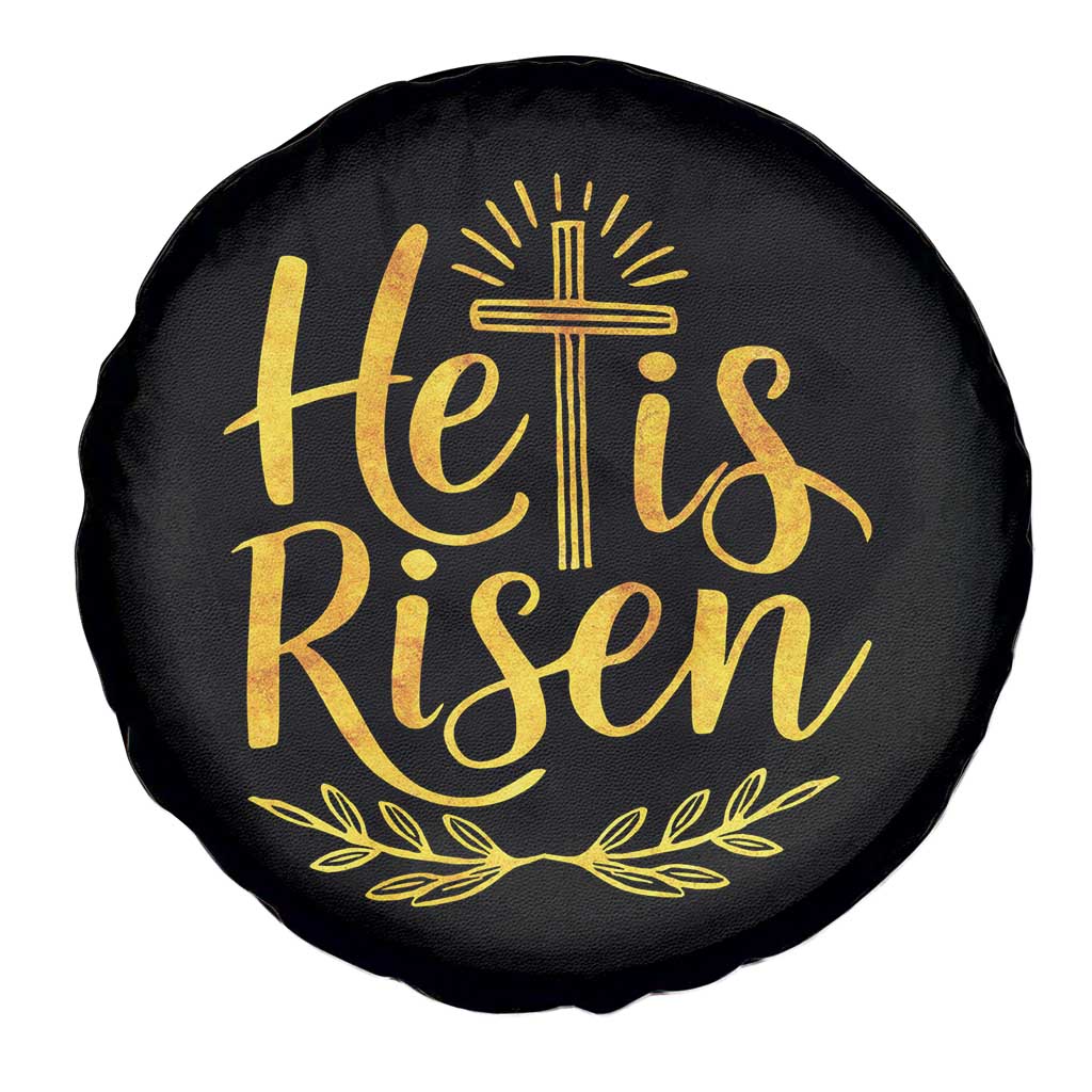He Is Risen Spare Tire Cover Jesus Easter Religious Christians - Wonder Print Shop