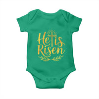 He Is Risen Baby Onesie Jesus Easter Religious Christians - Wonder Print Shop