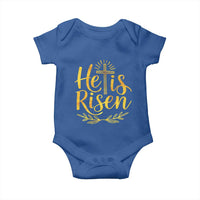He Is Risen Baby Onesie Jesus Easter Religious Christians - Wonder Print Shop
