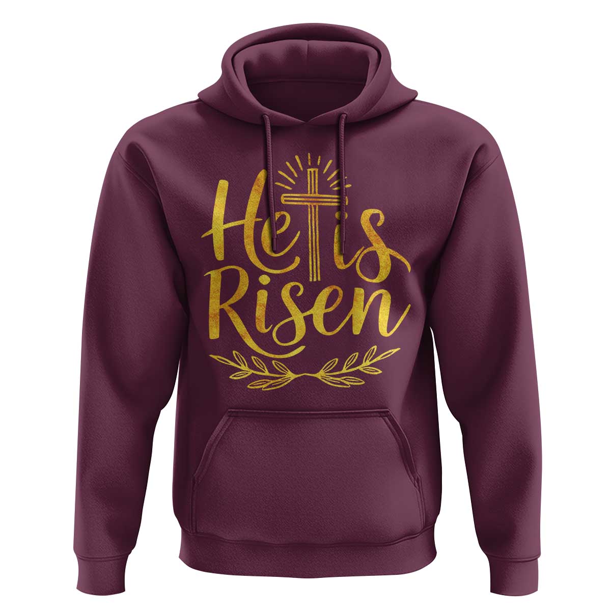 He Is Risen Hoodie Jesus Easter Religious Christians - Wonder Print Shop