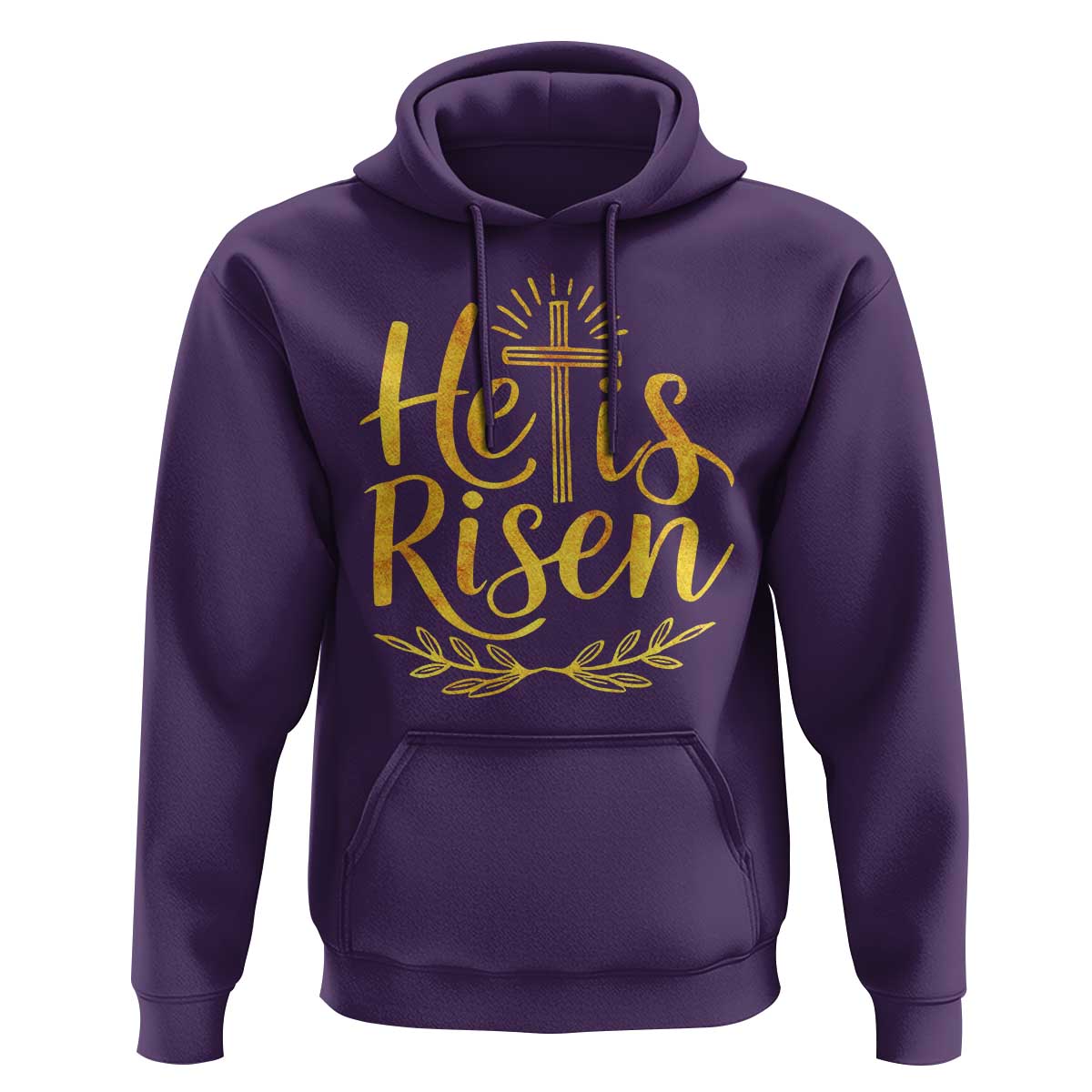 He Is Risen Hoodie Jesus Easter Religious Christians - Wonder Print Shop