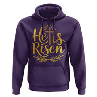 He Is Risen Hoodie Jesus Easter Religious Christians - Wonder Print Shop