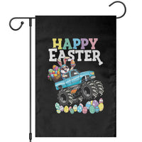 Boys Happy Easter Bunny Monster Truck Garden Flag Eggs Cool Rabbit Car Lovers Toddler - Wonder Print Shop
