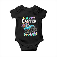 Boys Happy Easter Bunny Monster Truck Baby Onesie Eggs Cool Rabbit Car Lovers Toddler - Wonder Print Shop