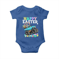 Boys Happy Easter Bunny Monster Truck Baby Onesie Eggs Cool Rabbit Car Lovers Toddler - Wonder Print Shop