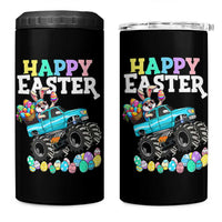 Boys Happy Easter Bunny Monster Truck 4 in 1 Can Cooler Tumbler Eggs Cool Rabbit Car Lovers Toddler - Wonder Print Shop