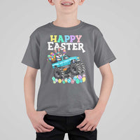 Boys Happy Easter Bunny Monster Truck T Shirt For Kid Eggs Cool Rabbit Car Lovers Toddler - Wonder Print Shop