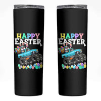Boys Happy Easter Bunny Monster Truck Skinny Tumbler Eggs Cool Rabbit Car Lovers Toddler - Wonder Print Shop