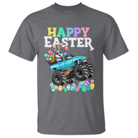 Boys Happy Easter Bunny Monster Truck T Shirt Eggs Cool Rabbit Car Lovers Toddler - Wonder Print Shop