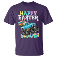 Boys Happy Easter Bunny Monster Truck T Shirt Eggs Cool Rabbit Car Lovers Toddler - Wonder Print Shop