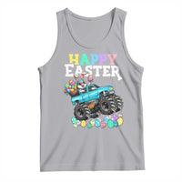 Boys Happy Easter Bunny Monster Truck Tank Top Eggs Cool Rabbit Car Lovers Toddler - Wonder Print Shop