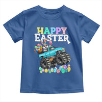 Boys Happy Easter Bunny Monster Truck Toddler T Shirt Eggs Cool Rabbit Car Lovers Toddler - Wonder Print Shop