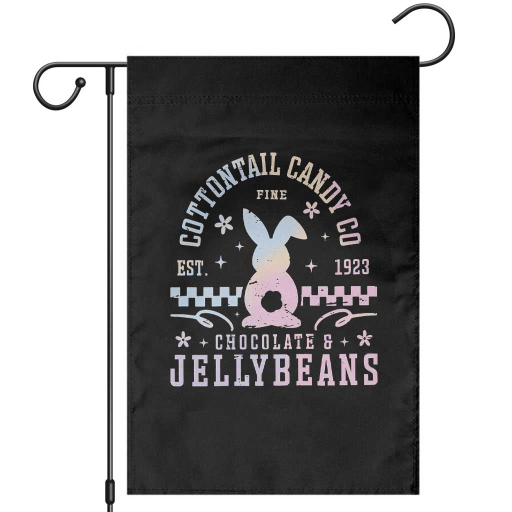 Cottontail Candy Company Easter Garden Flag Carrot Bunny Rabbit Family Matching - Wonder Print Shop