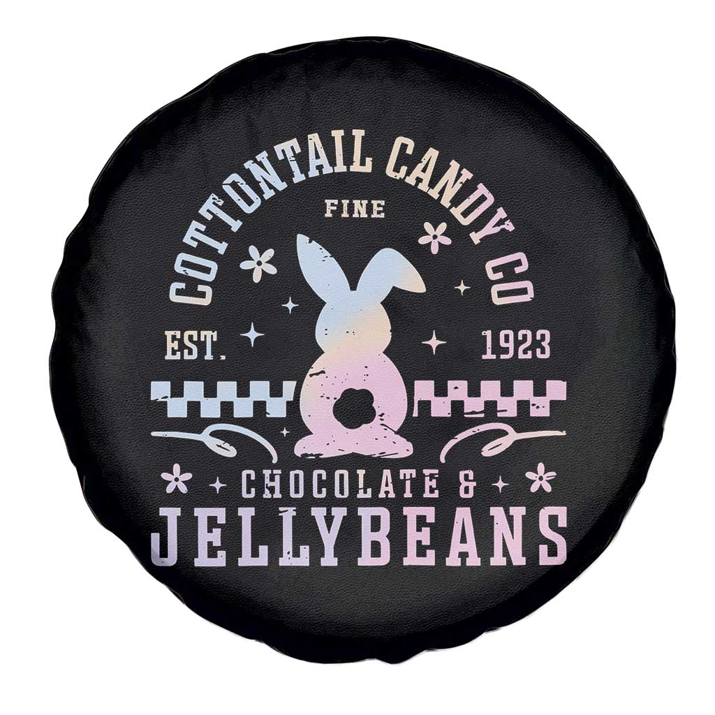 Cottontail Candy Company Easter Spare Tire Cover Carrot Bunny Rabbit Family Matching - Wonder Print Shop
