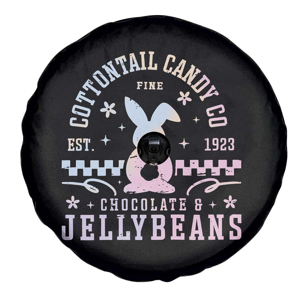 Cottontail Candy Company Easter Spare Tire Cover Carrot Bunny Rabbit Family Matching - Wonder Print Shop
