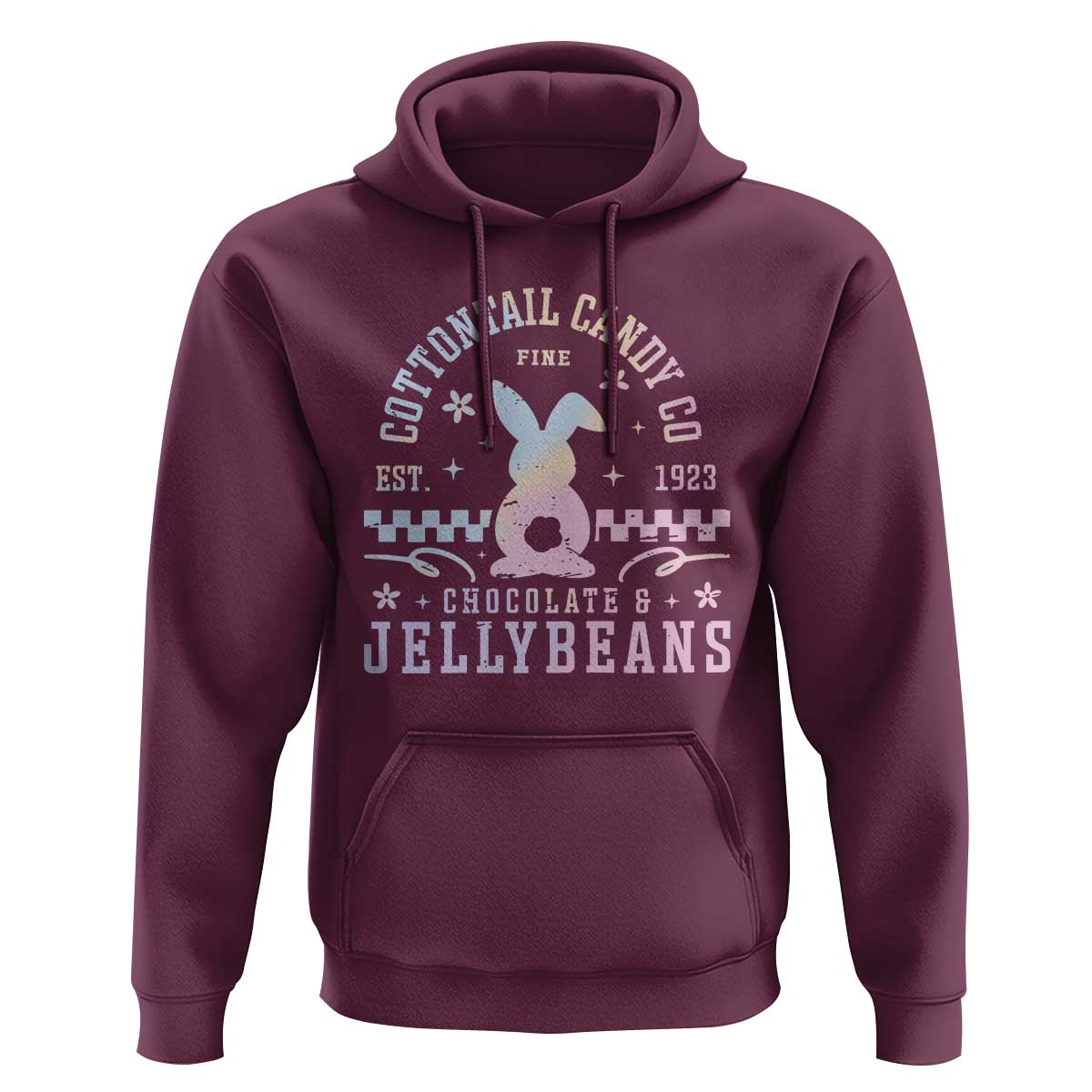 Cottontail Candy Company Easter Hoodie Carrot Bunny Rabbit Family Matching - Wonder Print Shop