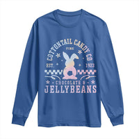 Cottontail Candy Company Easter Long Sleeve Shirt Carrot Bunny Rabbit Family Matching - Wonder Print Shop