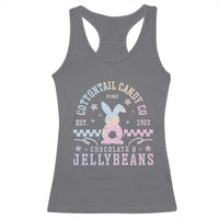 Cottontail Candy Company Easter Racerback Tank Top Carrot Bunny Rabbit Family Matching - Wonder Print Shop