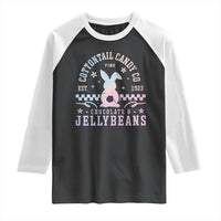 Cottontail Candy Company Easter Raglan Shirt Carrot Bunny Rabbit Family Matching - Wonder Print Shop