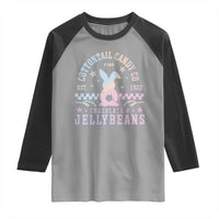 Cottontail Candy Company Easter Raglan Shirt Carrot Bunny Rabbit Family Matching - Wonder Print Shop