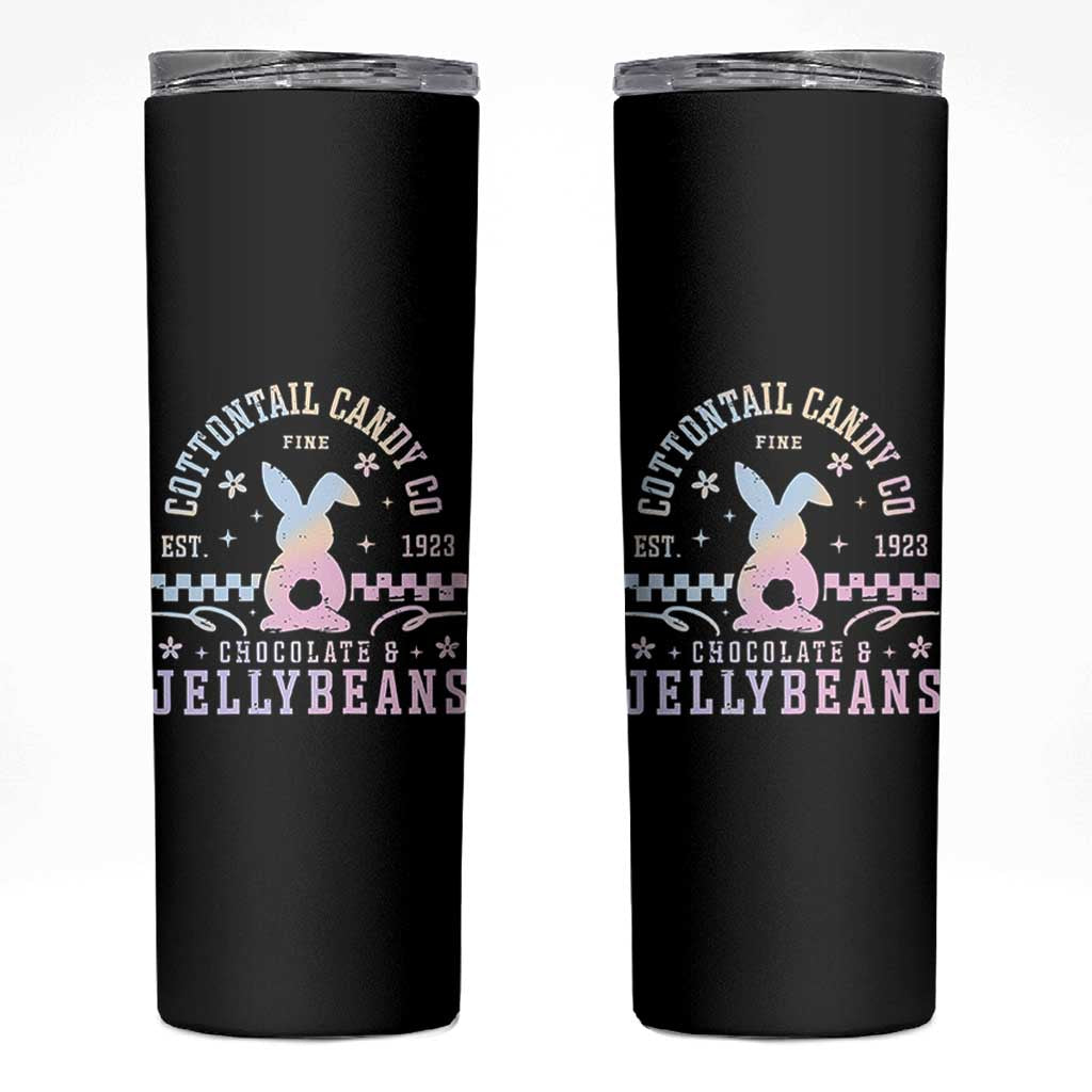 Cottontail Candy Company Easter Skinny Tumbler Carrot Bunny Rabbit Family Matching - Wonder Print Shop
