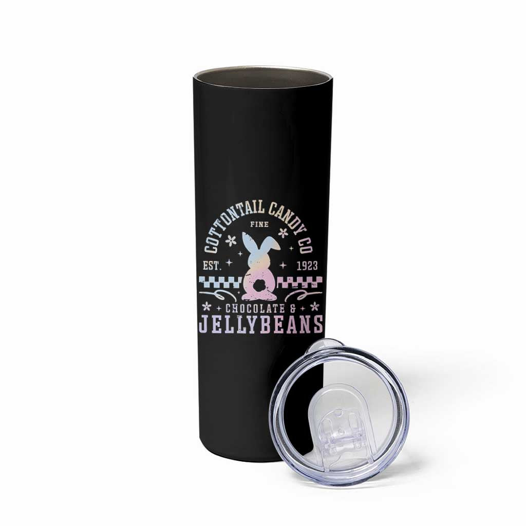 Cottontail Candy Company Easter Skinny Tumbler Carrot Bunny Rabbit Family Matching - Wonder Print Shop