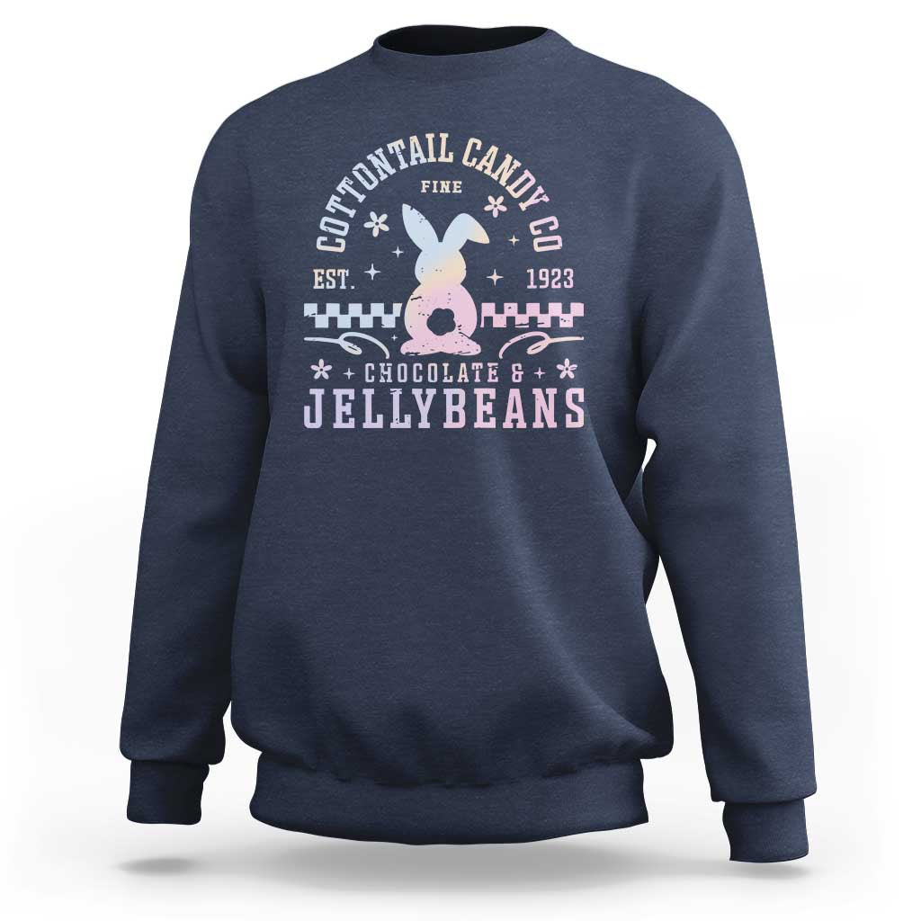 Cottontail Candy Company Easter Sweatshirt Carrot Bunny Rabbit Family Matching - Wonder Print Shop