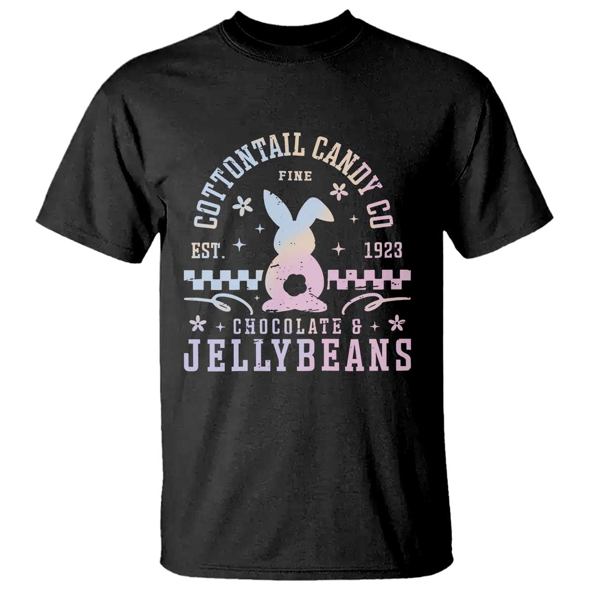 Cottontail Candy Company Easter T Shirt Carrot Bunny Rabbit Family Matching - Wonder Print Shop