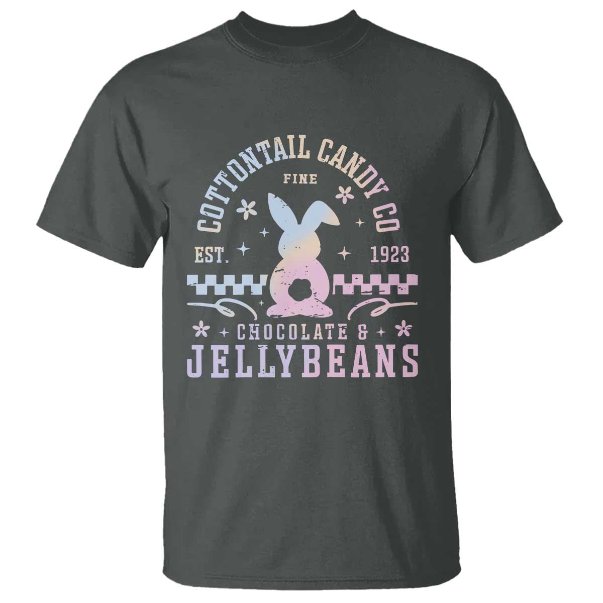 Cottontail Candy Company Easter T Shirt Carrot Bunny Rabbit Family Matching - Wonder Print Shop