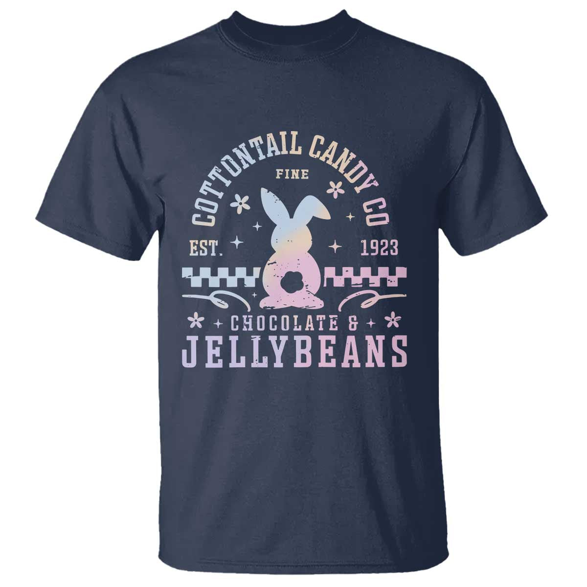 Cottontail Candy Company Easter T Shirt Carrot Bunny Rabbit Family Matching - Wonder Print Shop