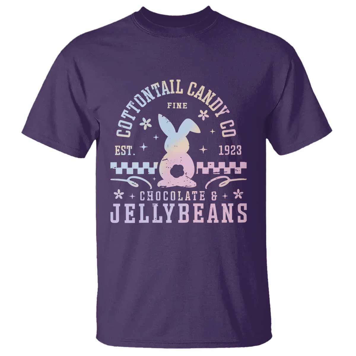 Cottontail Candy Company Easter T Shirt Carrot Bunny Rabbit Family Matching - Wonder Print Shop