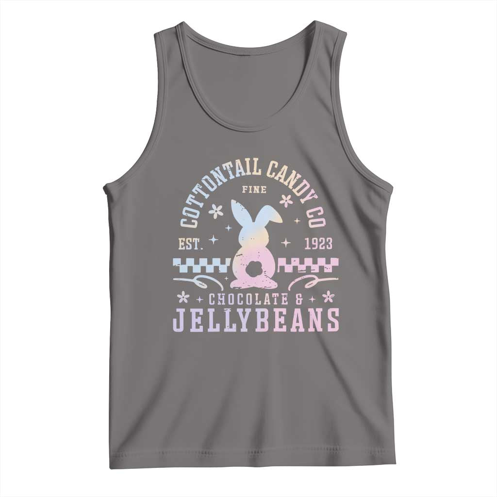 Cottontail Candy Company Easter Tank Top Carrot Bunny Rabbit Family Matching - Wonder Print Shop