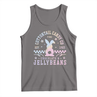 Cottontail Candy Company Easter Tank Top Carrot Bunny Rabbit Family Matching - Wonder Print Shop