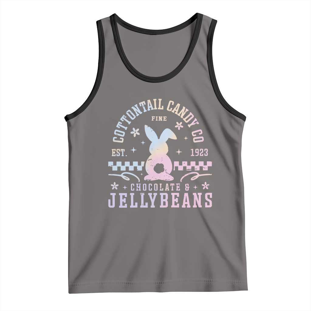 Cottontail Candy Company Easter Tank Top Carrot Bunny Rabbit Family Matching - Wonder Print Shop