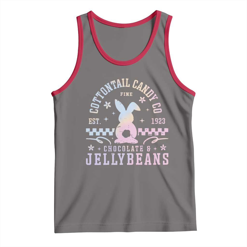 Cottontail Candy Company Easter Tank Top Carrot Bunny Rabbit Family Matching - Wonder Print Shop