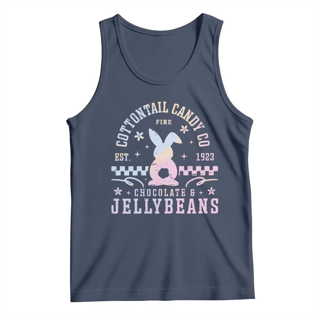 Cottontail Candy Company Easter Tank Top Carrot Bunny Rabbit Family Matching - Wonder Print Shop