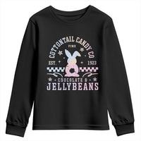 Cottontail Candy Company Easter Youth Sweatshirt Carrot Bunny Rabbit Family Matching - Wonder Print Shop