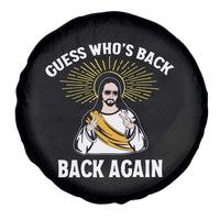 Guess Whos Back Spare Tire Cover Funny Easter Jesus