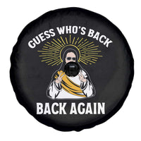 Guess Whos Back Spare Tire Cover Funny Easter Jesus